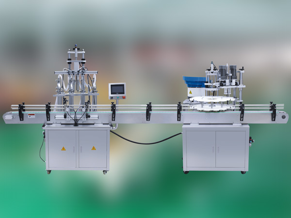 Canned screw cap production line
