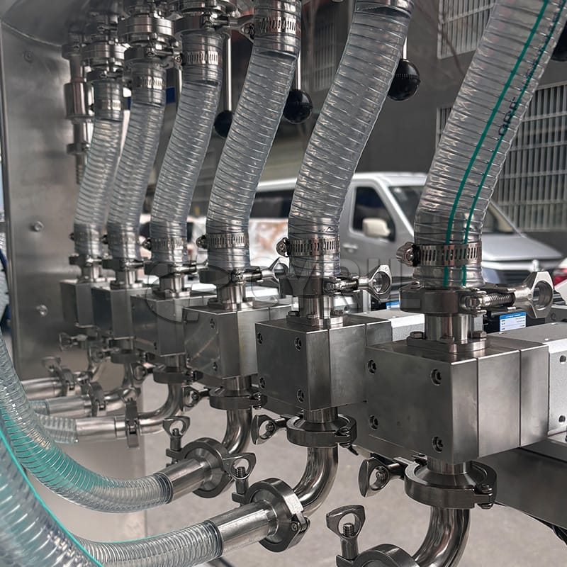 Fully automatic gear pump filling machine