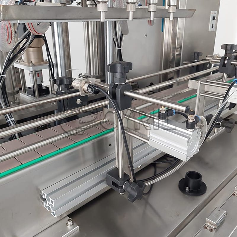 Fully automatic paste piston pump filling machine