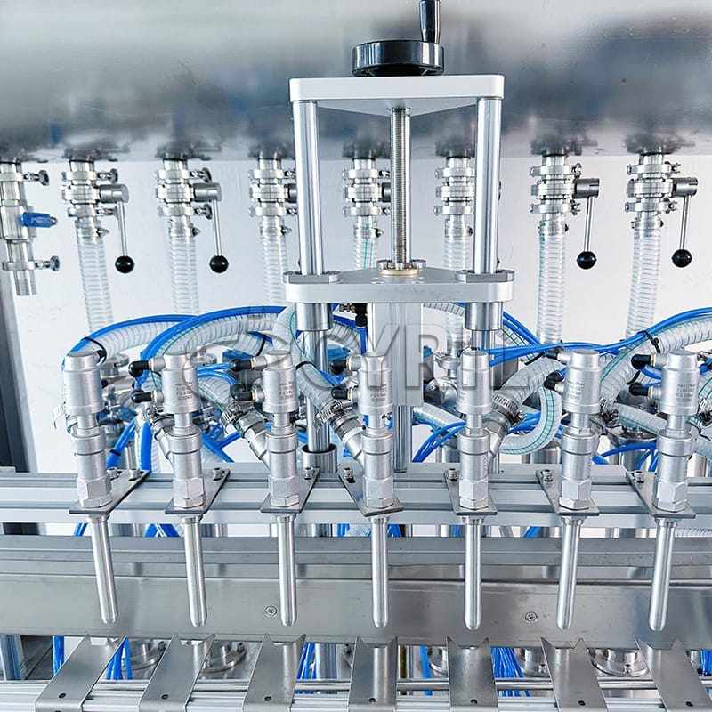 Fully automatic paste piston pump filling machine