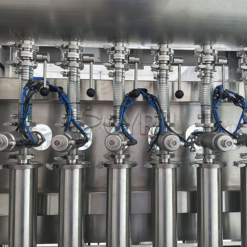 Fully automatic paste piston pump filling machine
