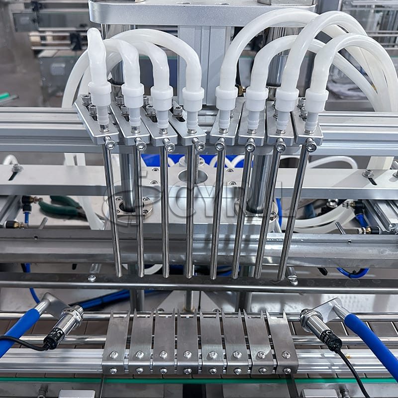 Fully automatic magnetic pump filling machine