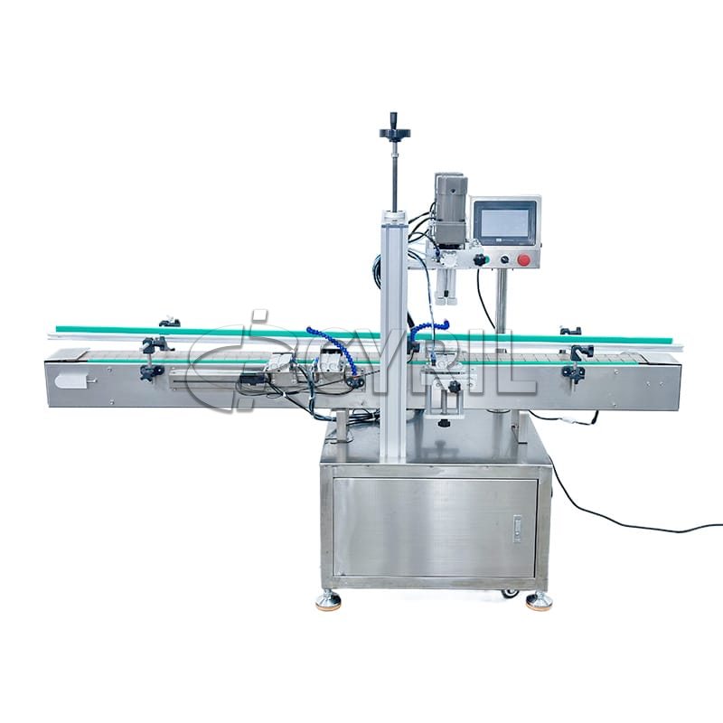 Fully automatic four-claw capping machine