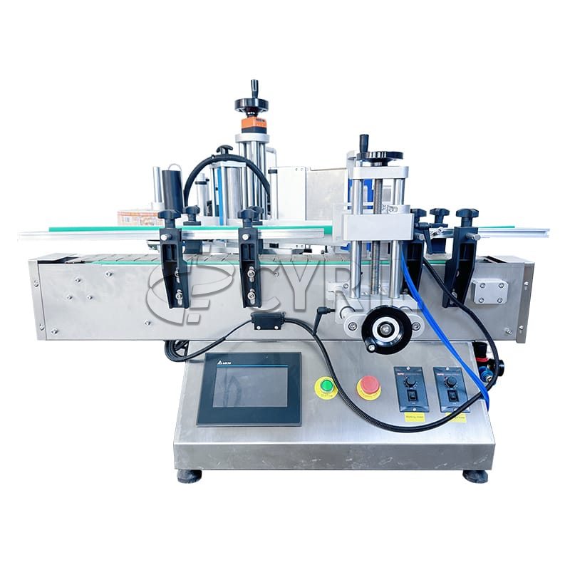 Desktop positioning labeling machine