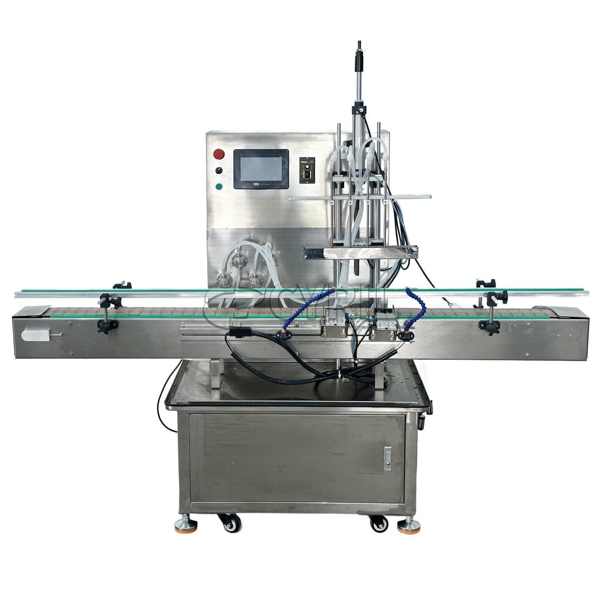 Fully automatic four-head magnetic pump filling machine