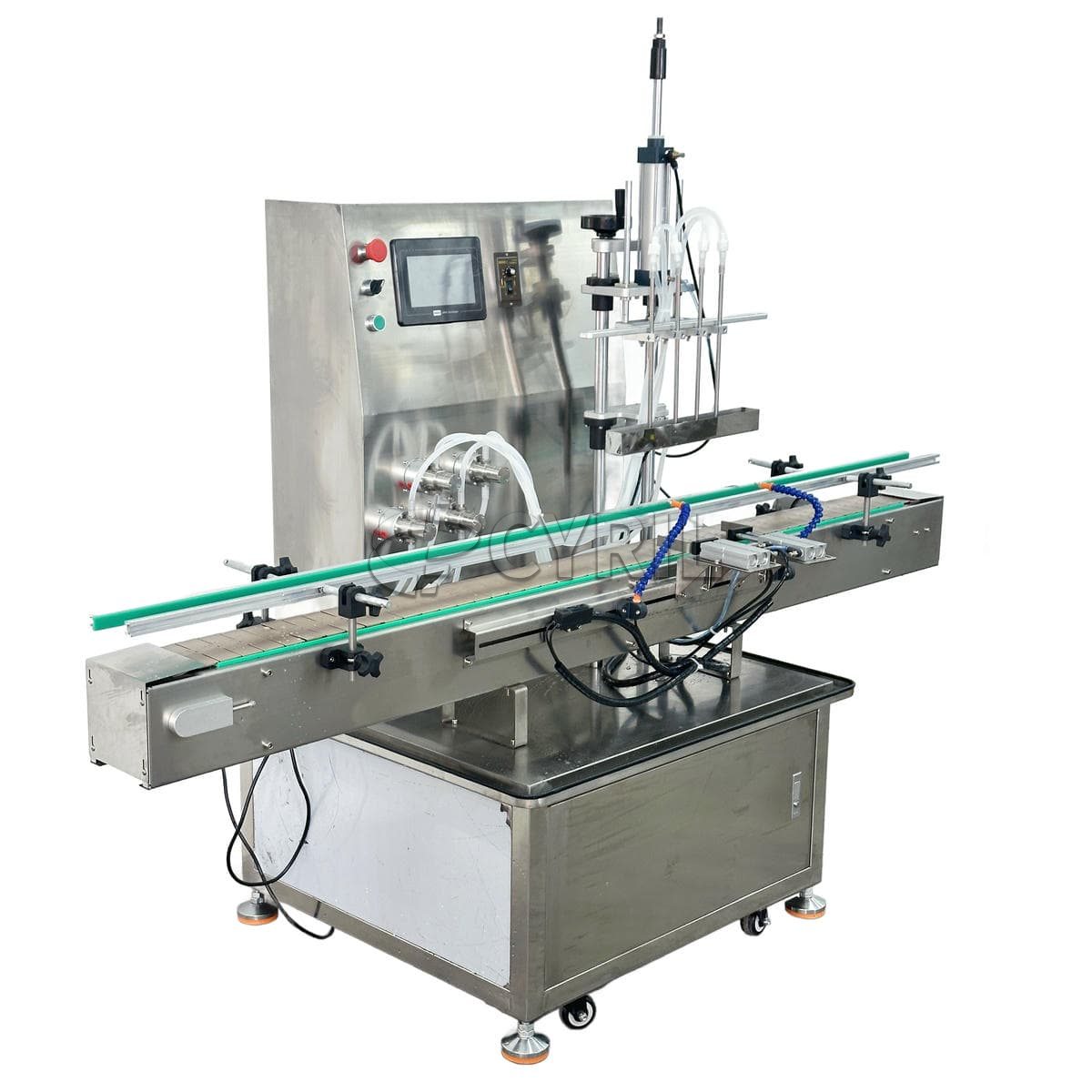 Fully automatic four-head magnetic pump filling machine
