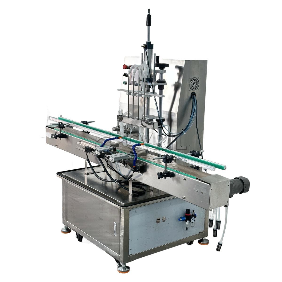 Fully automatic four-head magnetic pump filling machine
