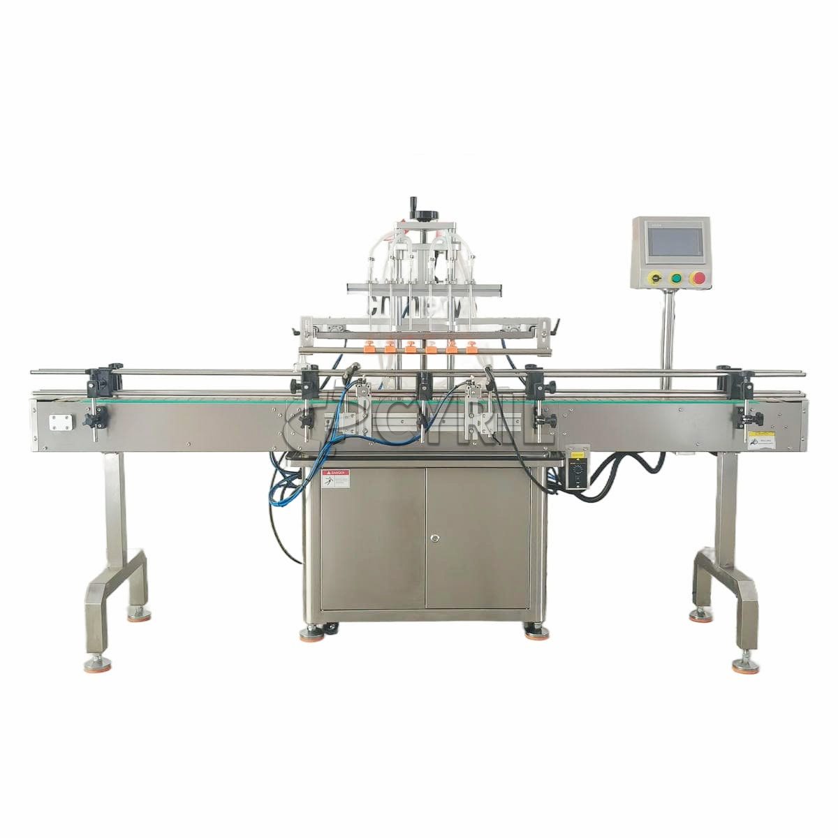 Fully automatic six-head magnetic pump filling machine