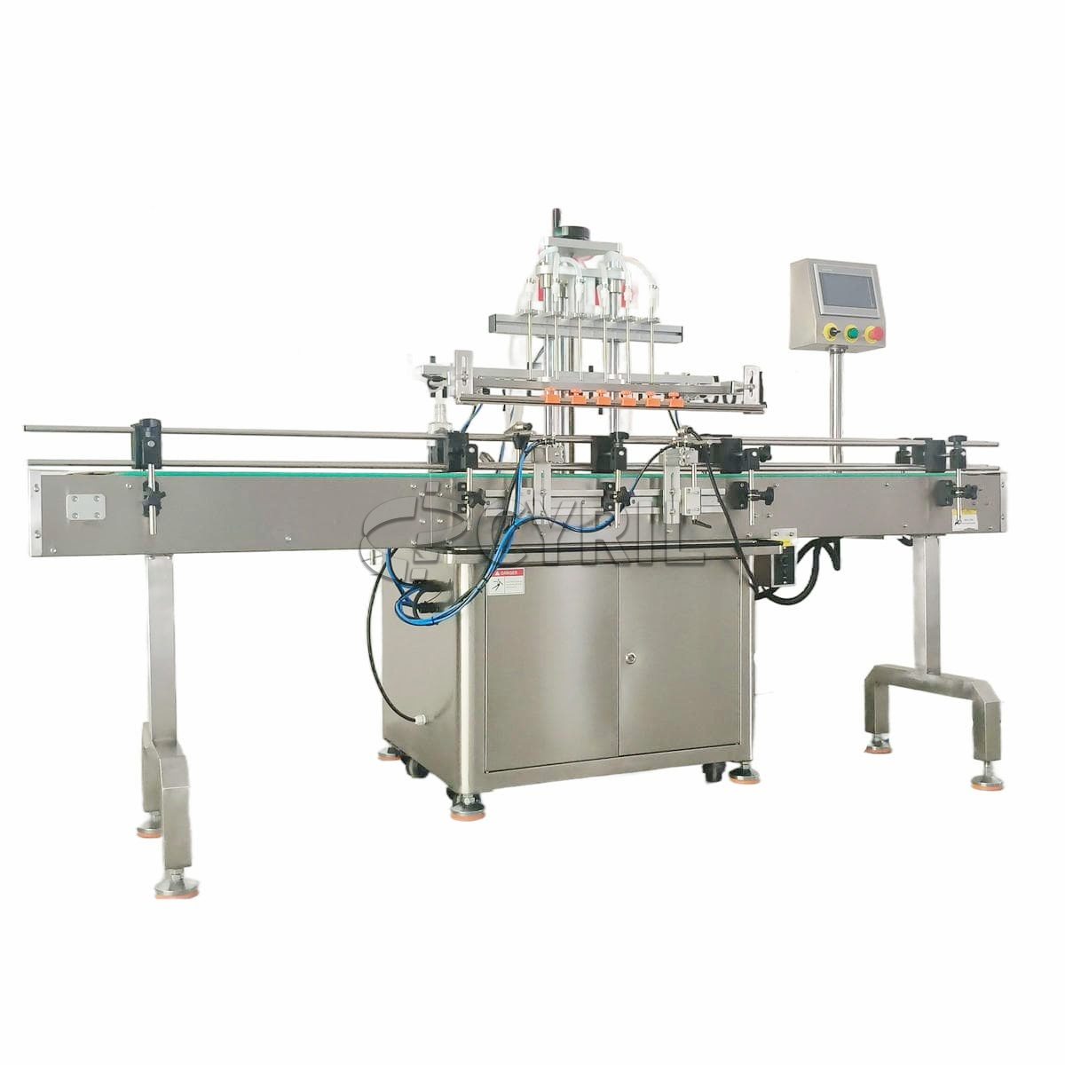 Fully automatic six-head magnetic pump filling machine