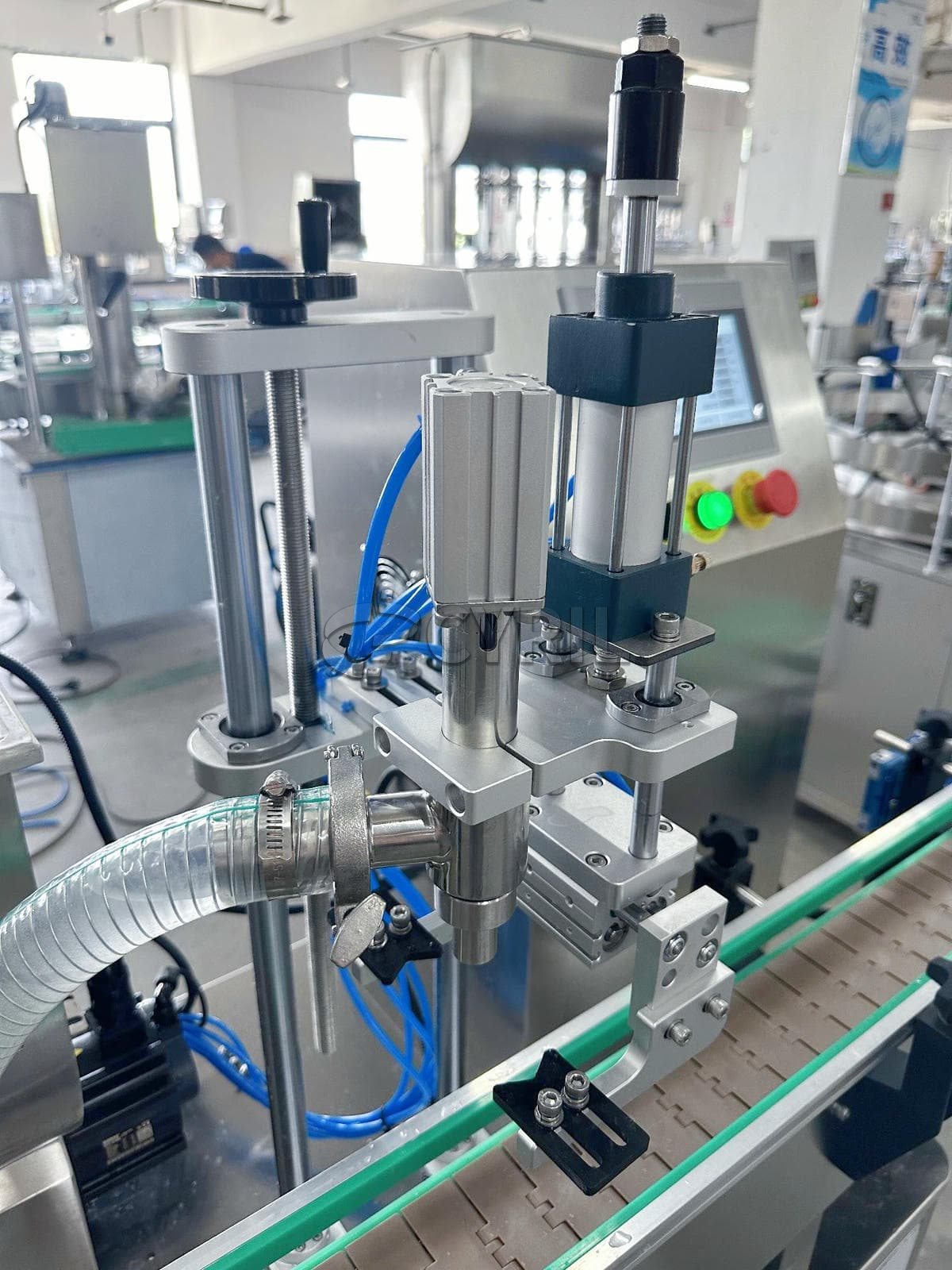 Fully automatic rotor pump filling machine