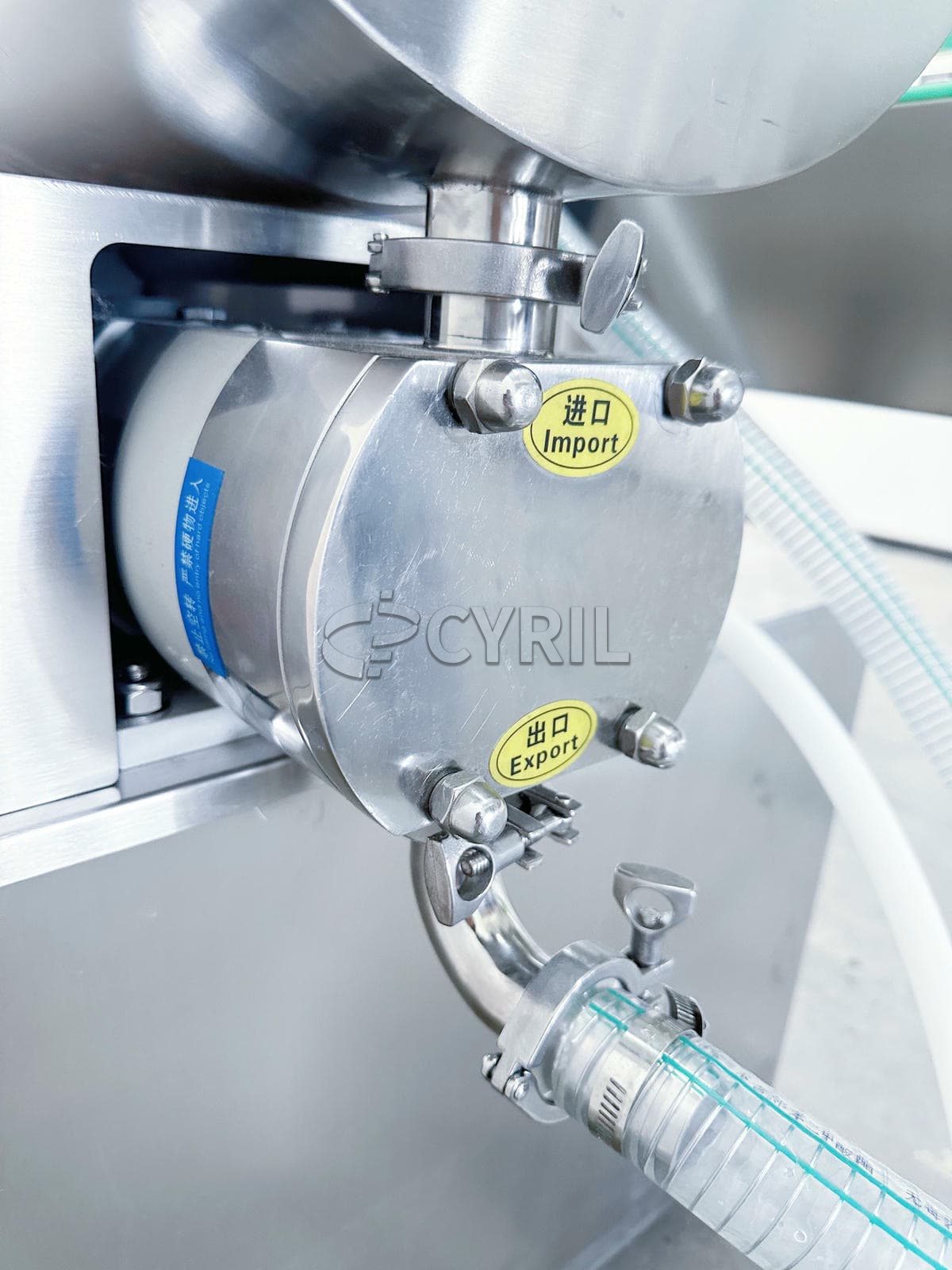 Fully automatic rotor pump filling machine