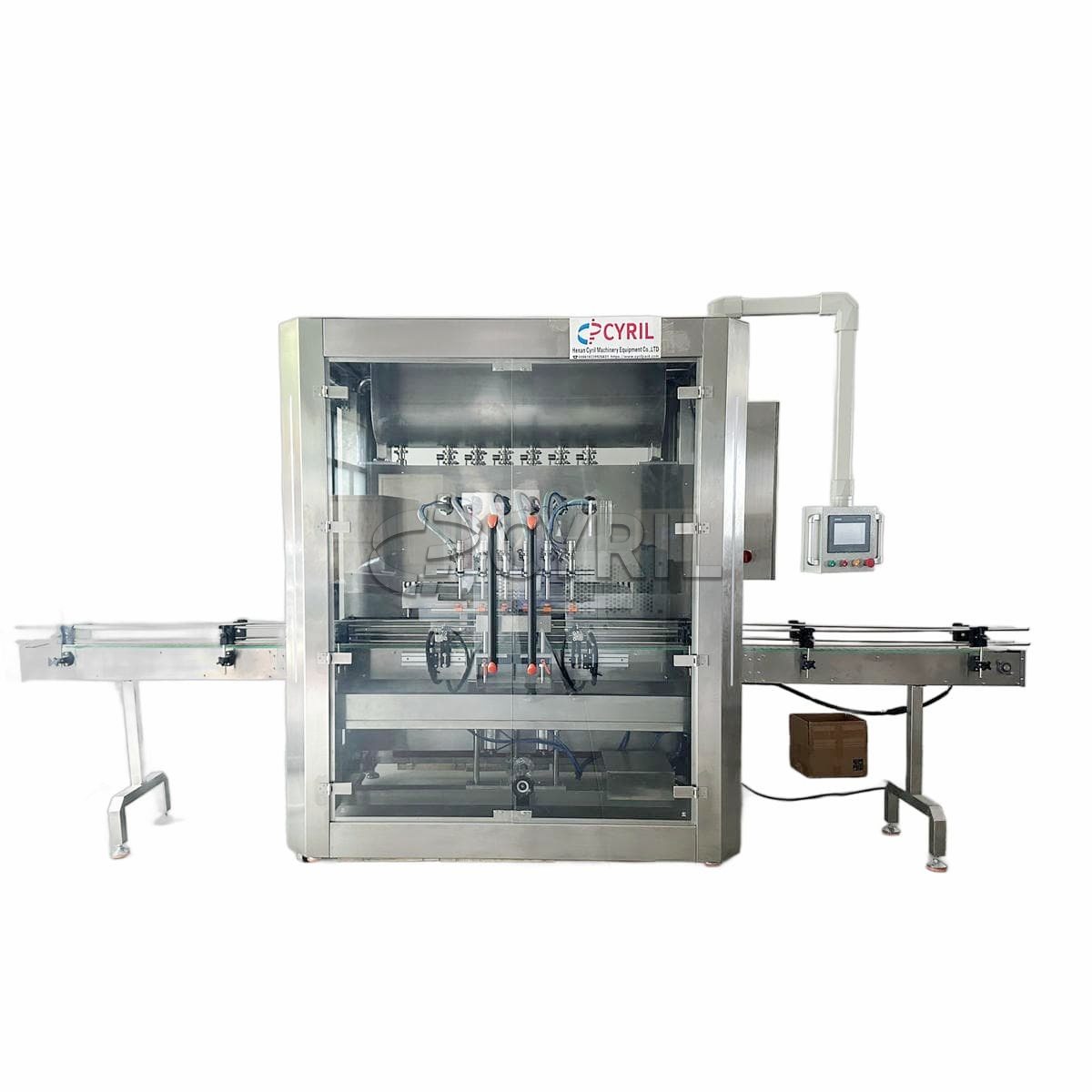 Fully automatic six-head servo paste filling machine