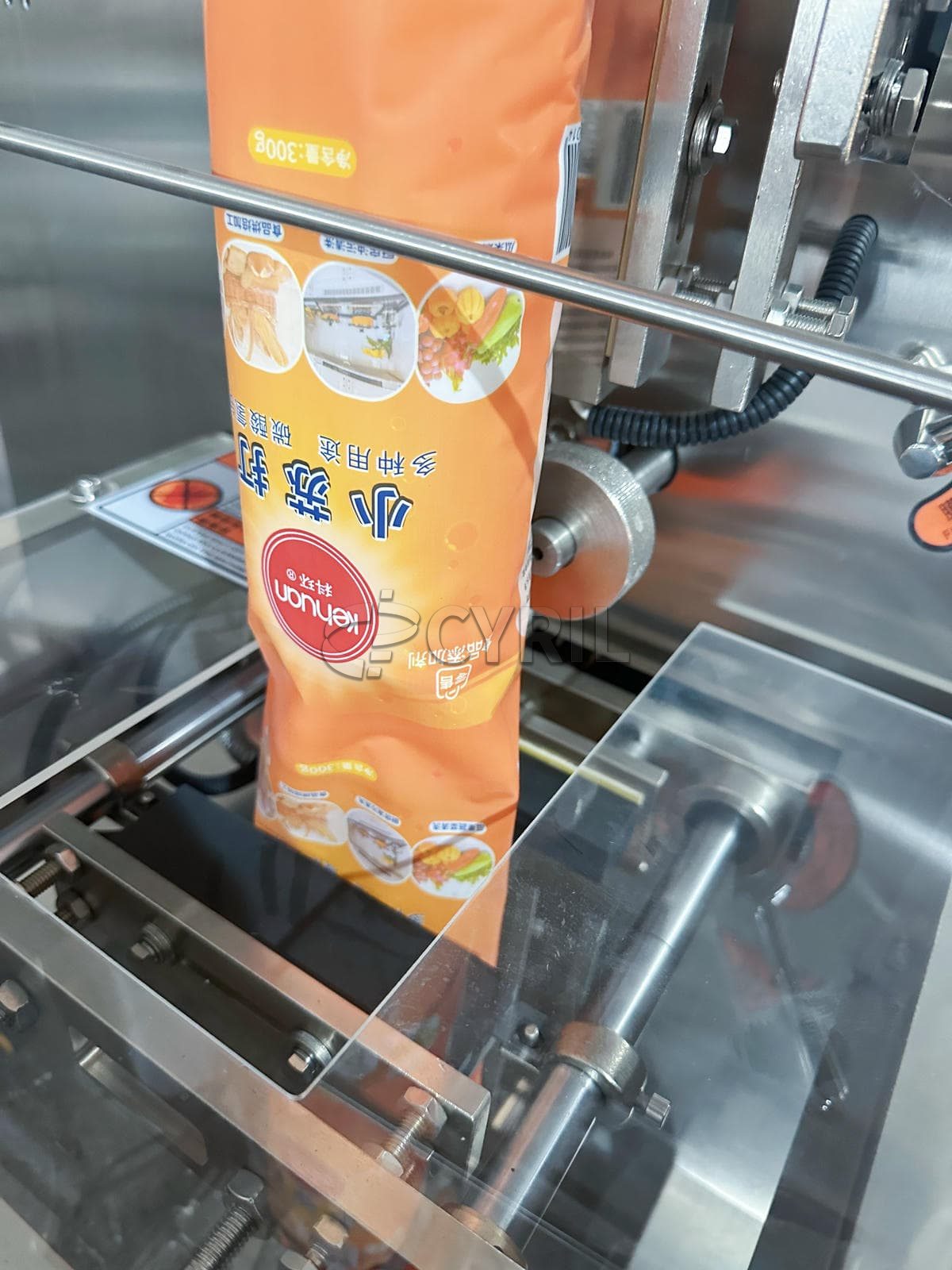 Powder packaging machine-flat push-back sealing