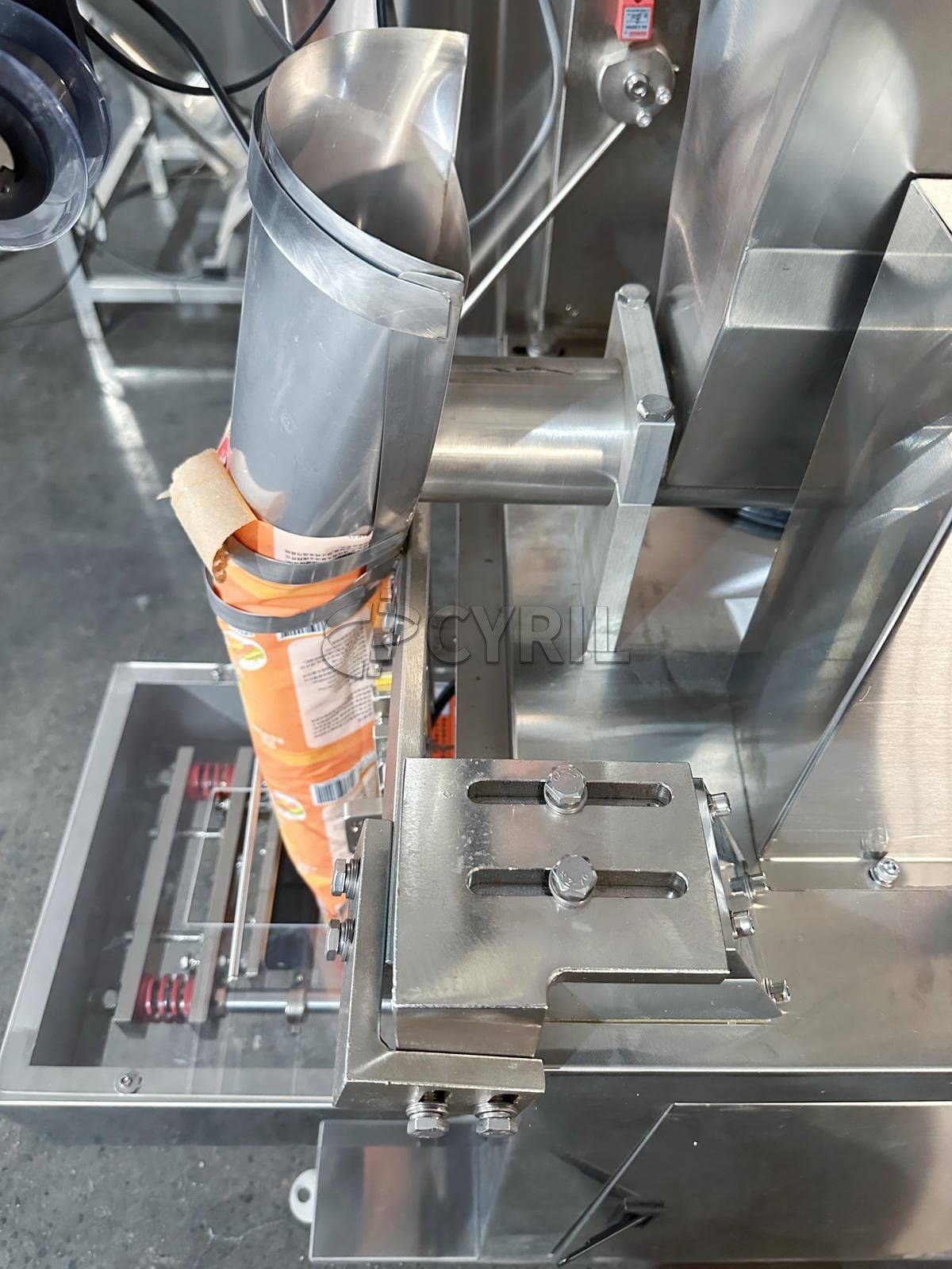 Powder packaging machine-flat push-back sealing