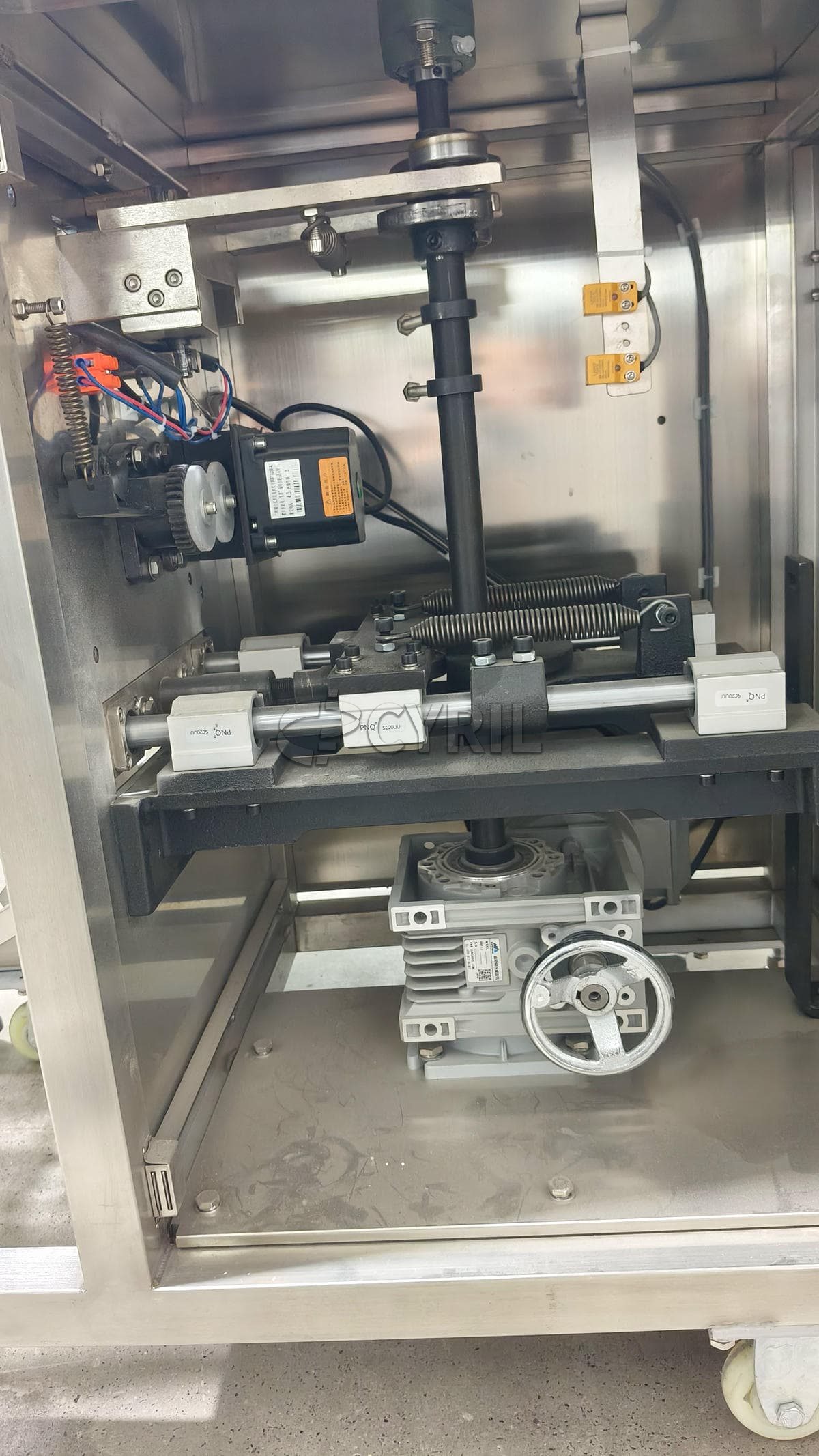 Fully automatic direct push powder packaging machine