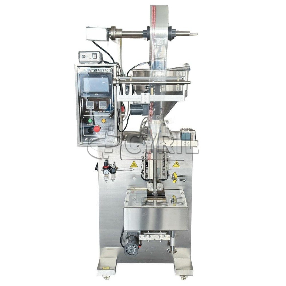 Paste packaging machine + round bucket