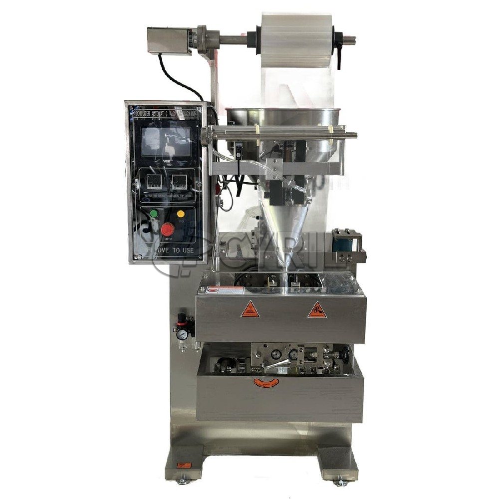 Paste packaging machine four sides sealing