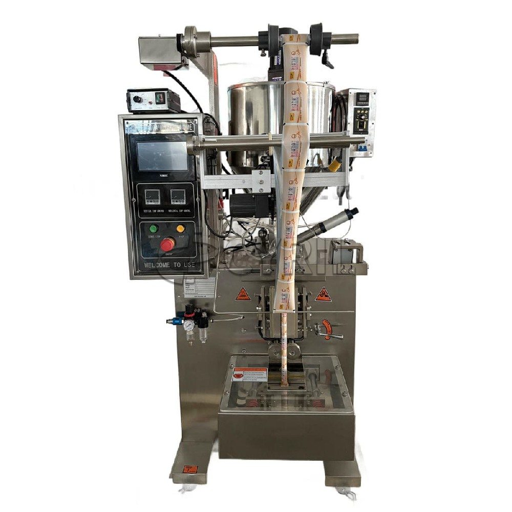 Fully automatic paste packaging machine + heating stirring