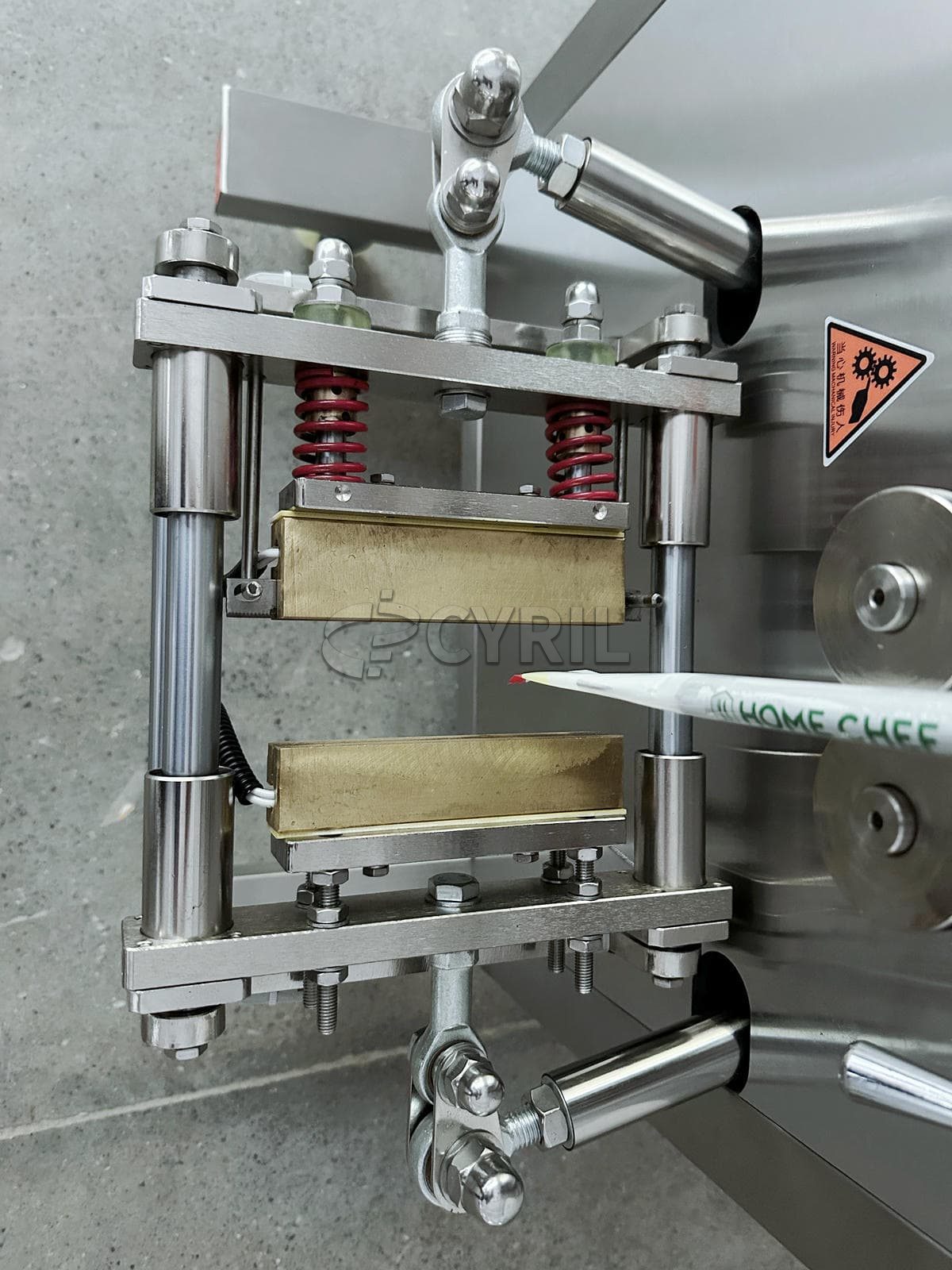 Jelly strip packaging machine