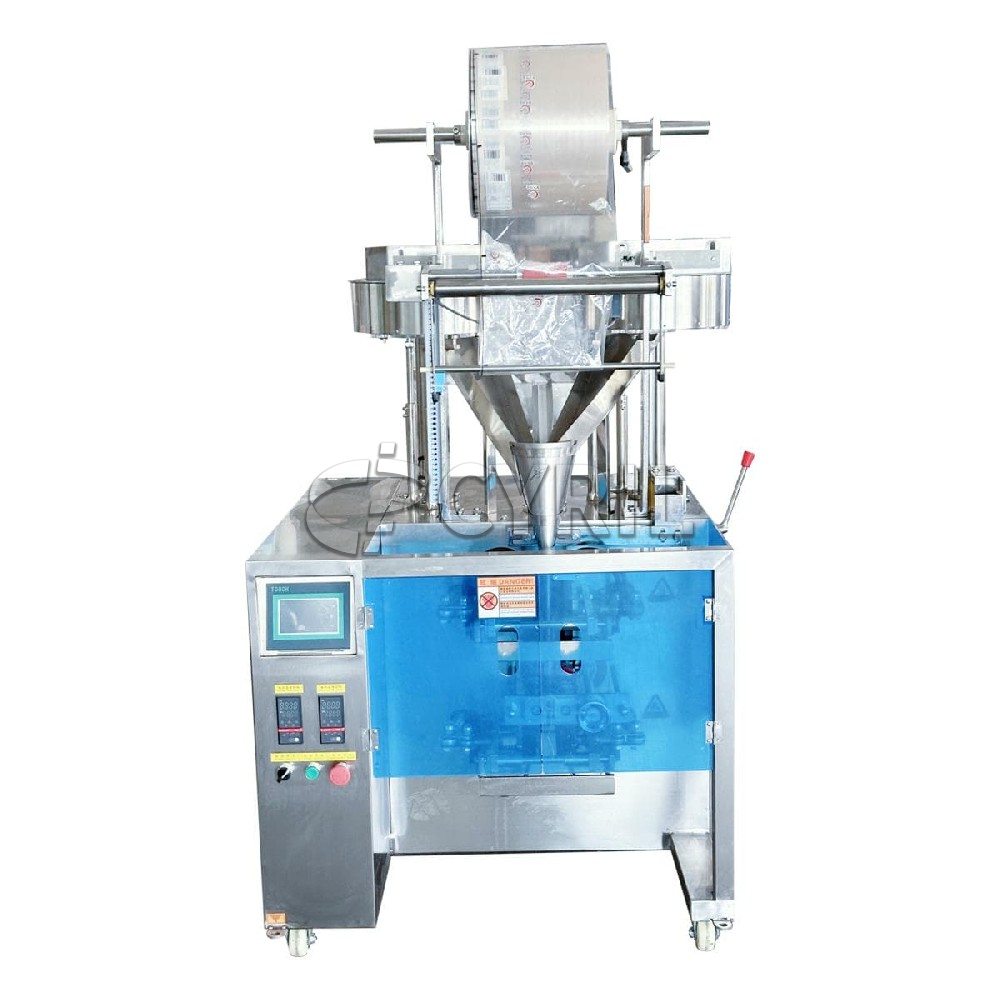 Four edge-sealing two-row carousel packaging machine