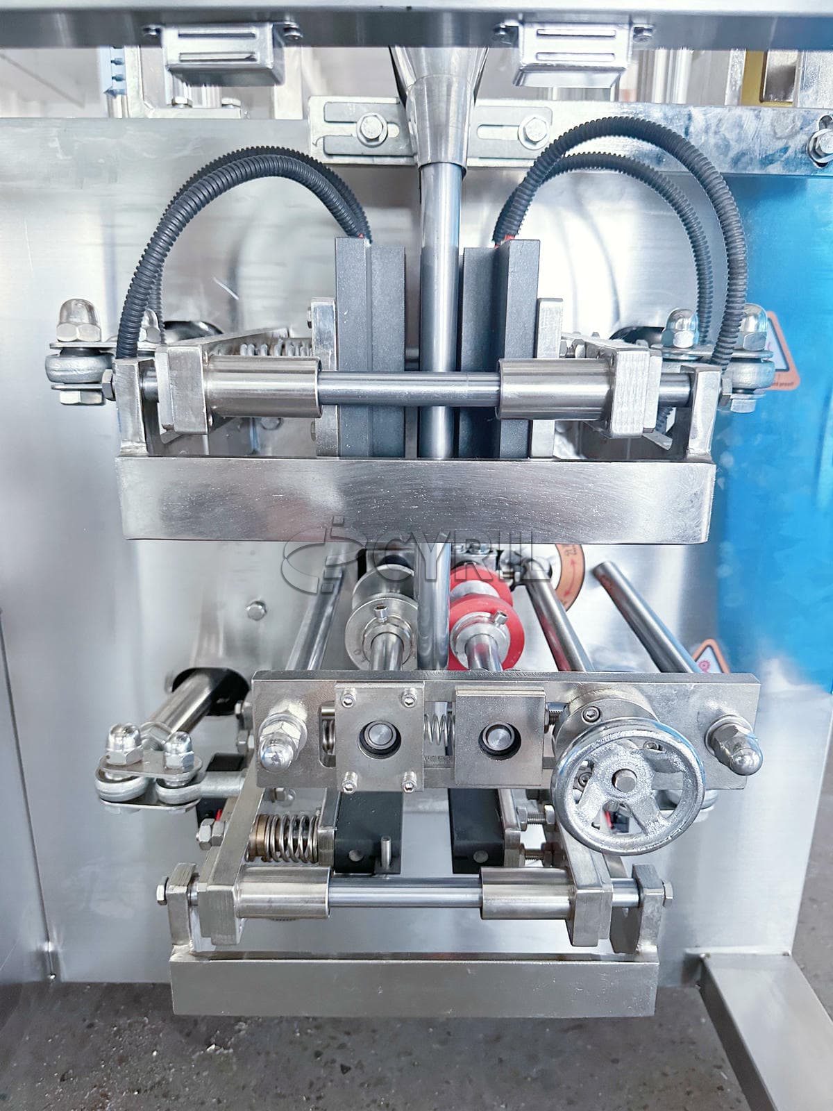 Four edge-sealing two-row carousel packaging machine