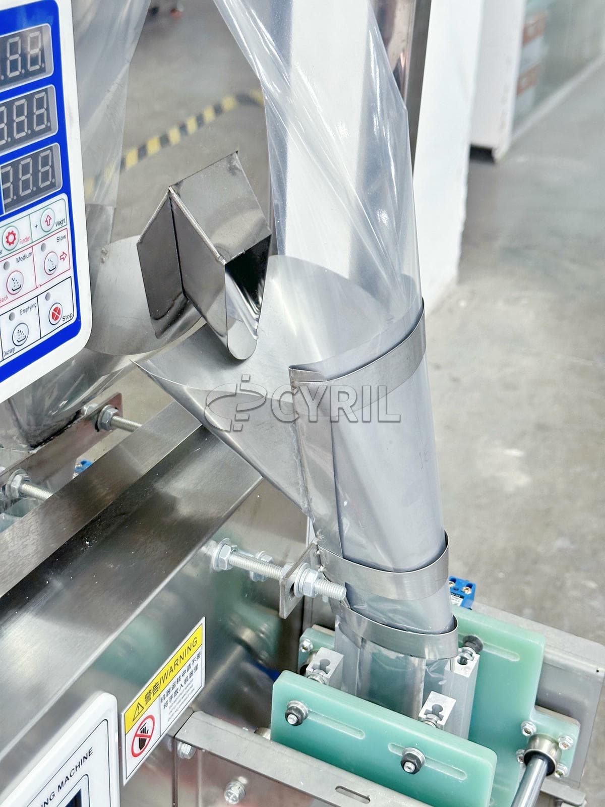 Granule packaging machine + packaging machine + coding - small + four-side sealing