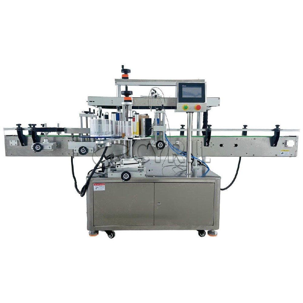 Fully automatic double side labeling machine