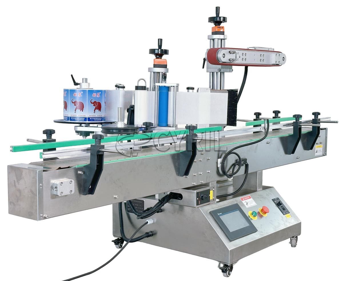 Desktop single side labeling machine