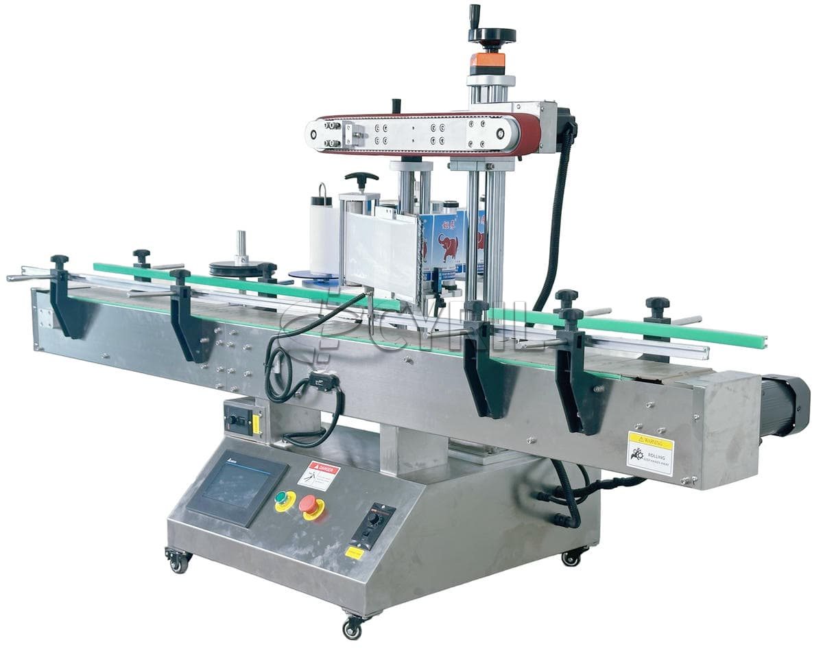 Desktop single side labeling machine