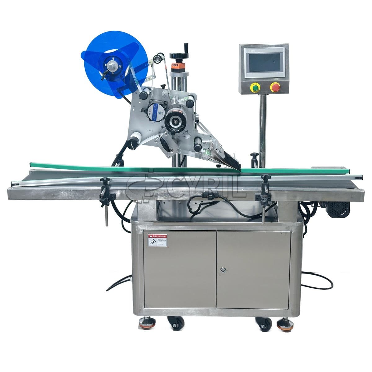 Standard flat labeling machine