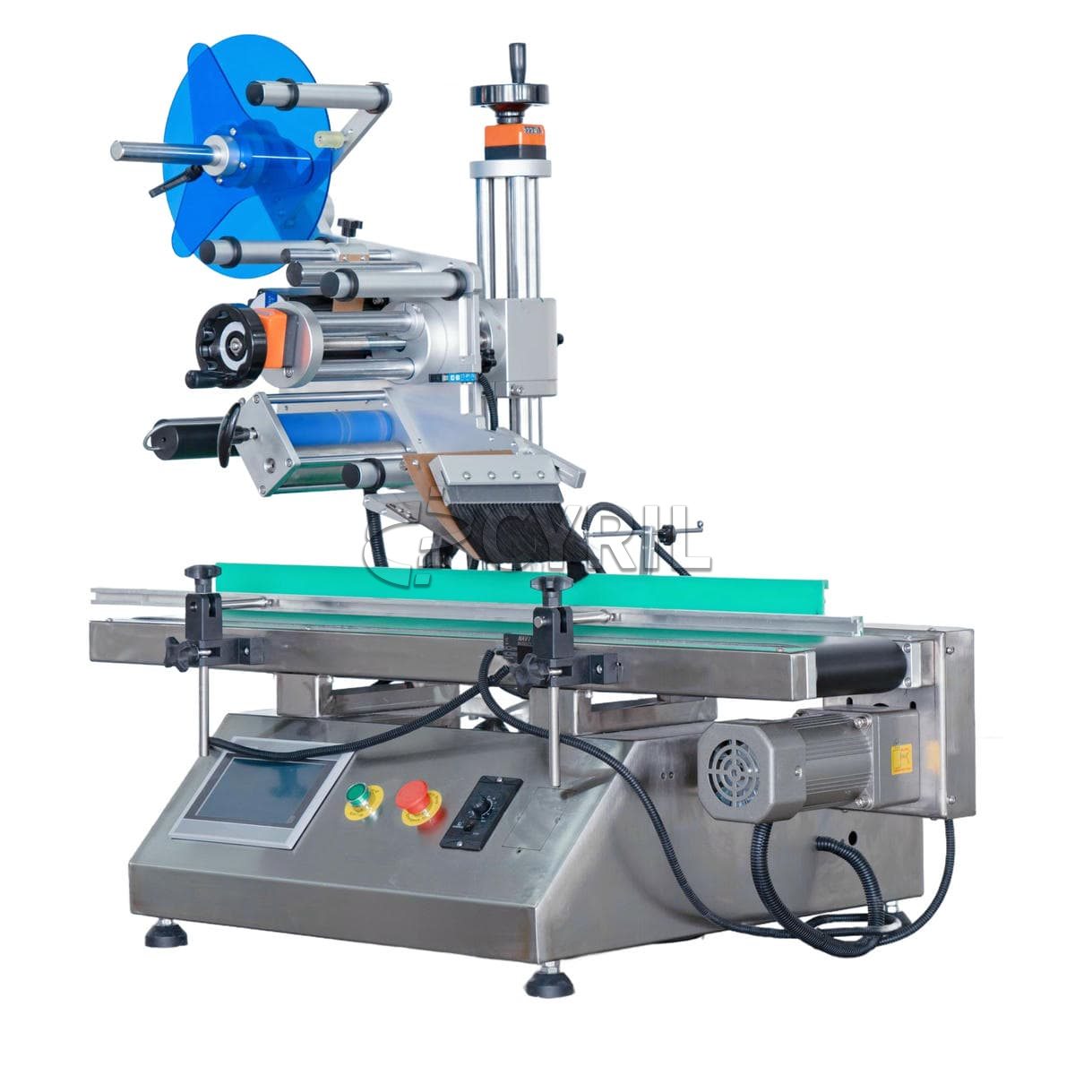 Standard desktop flat labeling machine