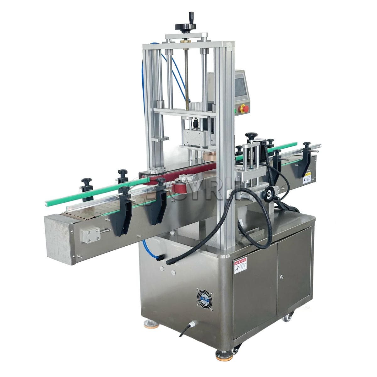 Fully automatic single head capping machine
