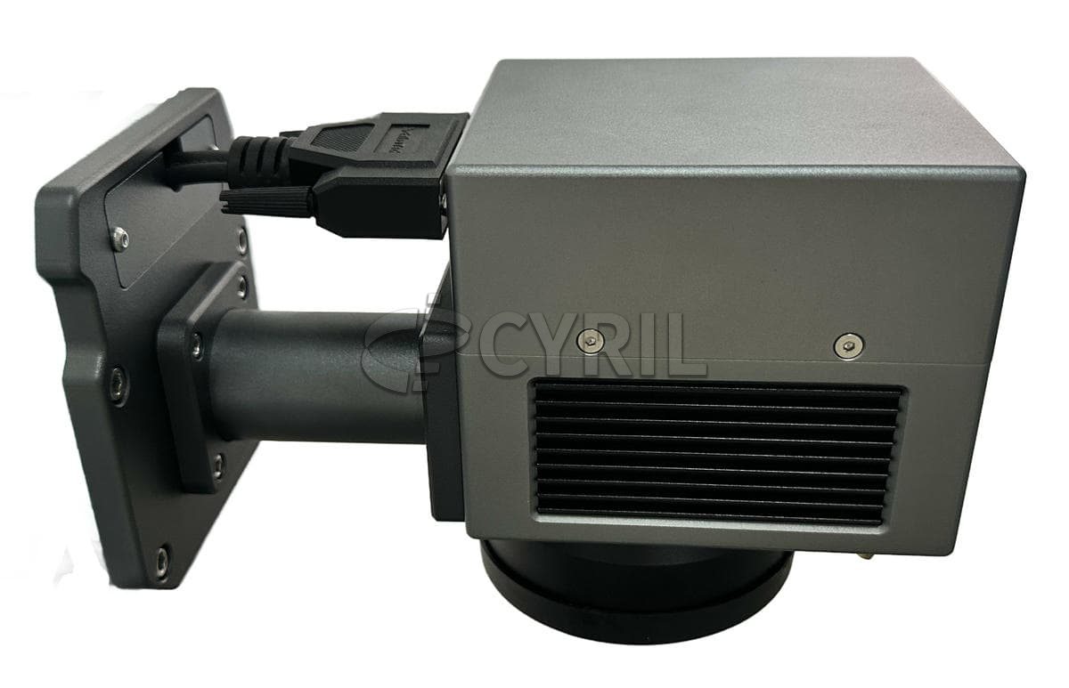 Fiber laser coding machine