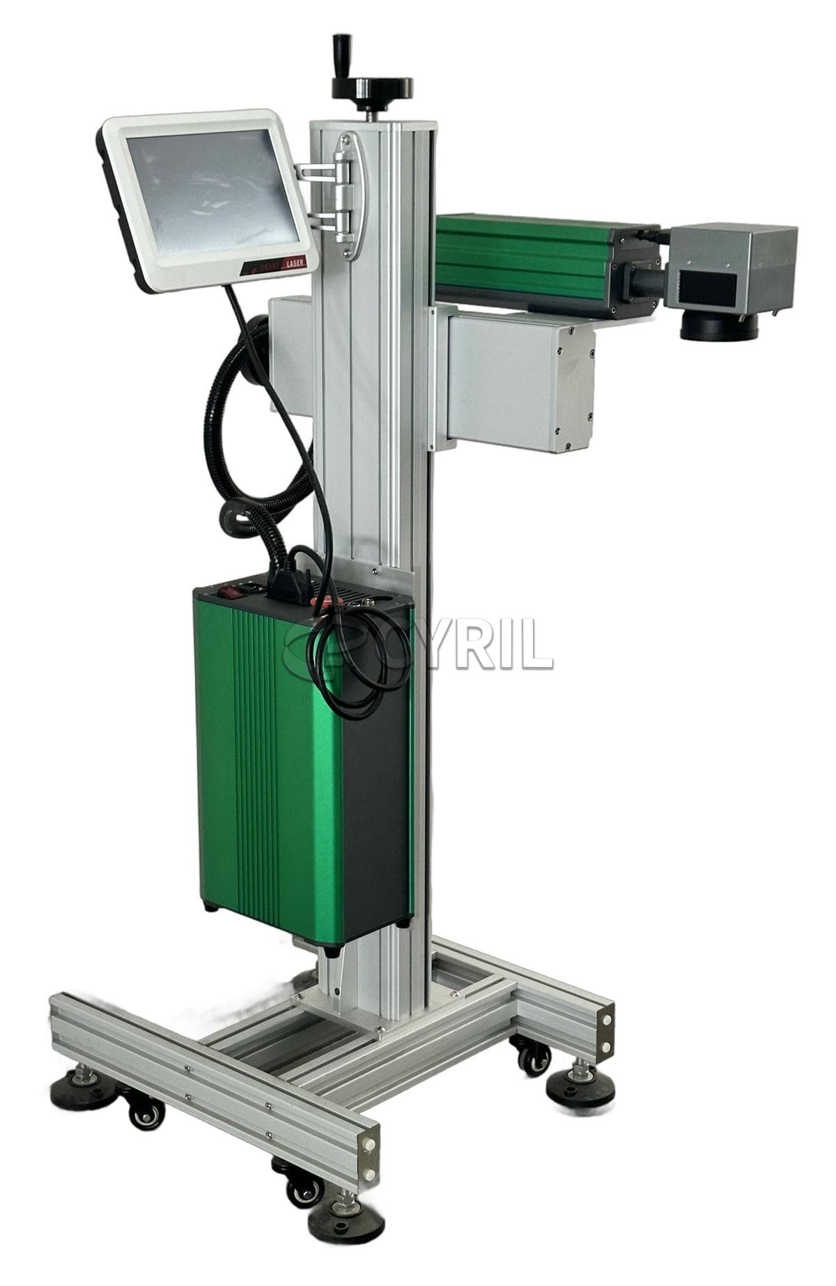 Fiber laser coding machine
