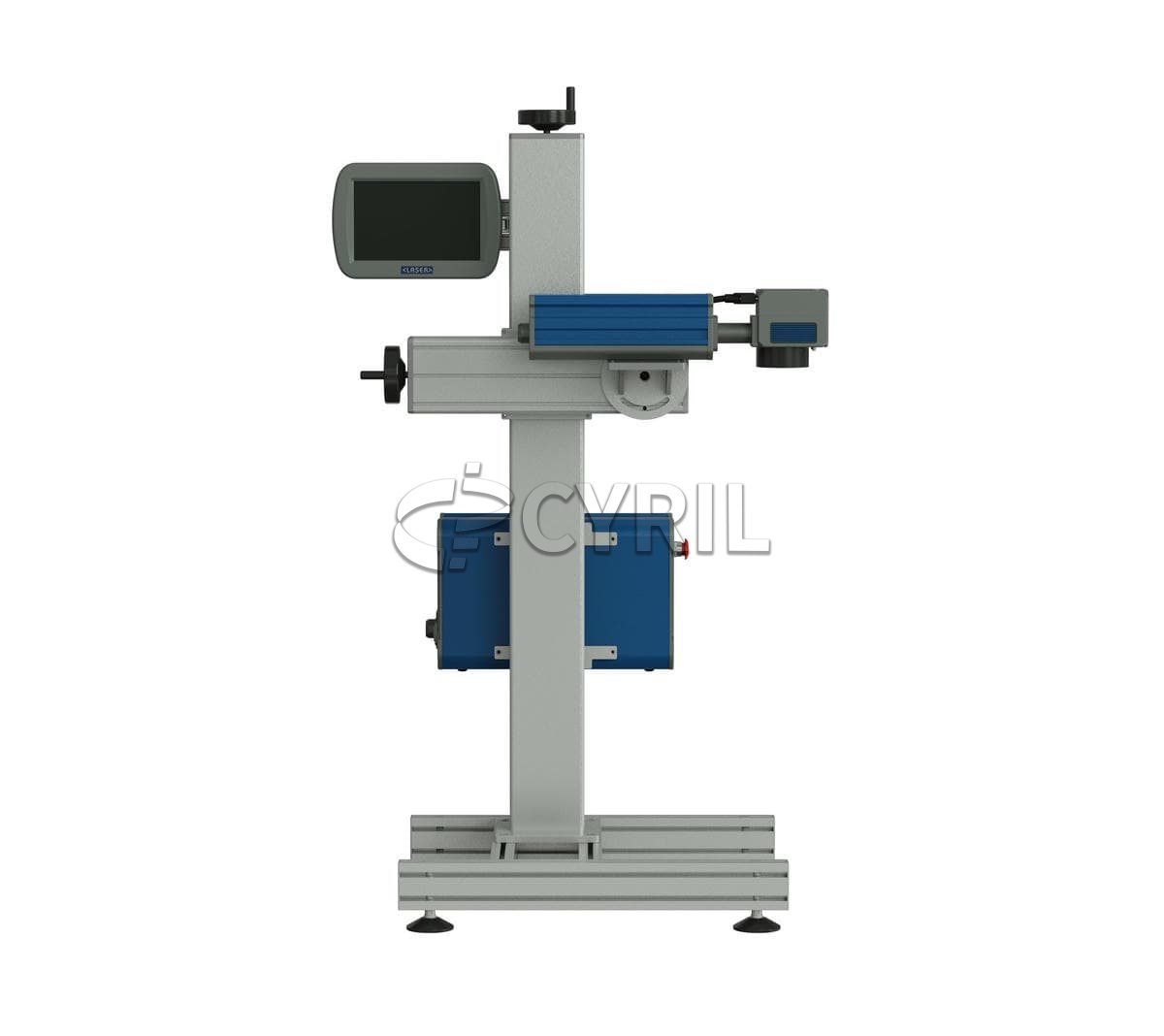Fiber split laser coding machine