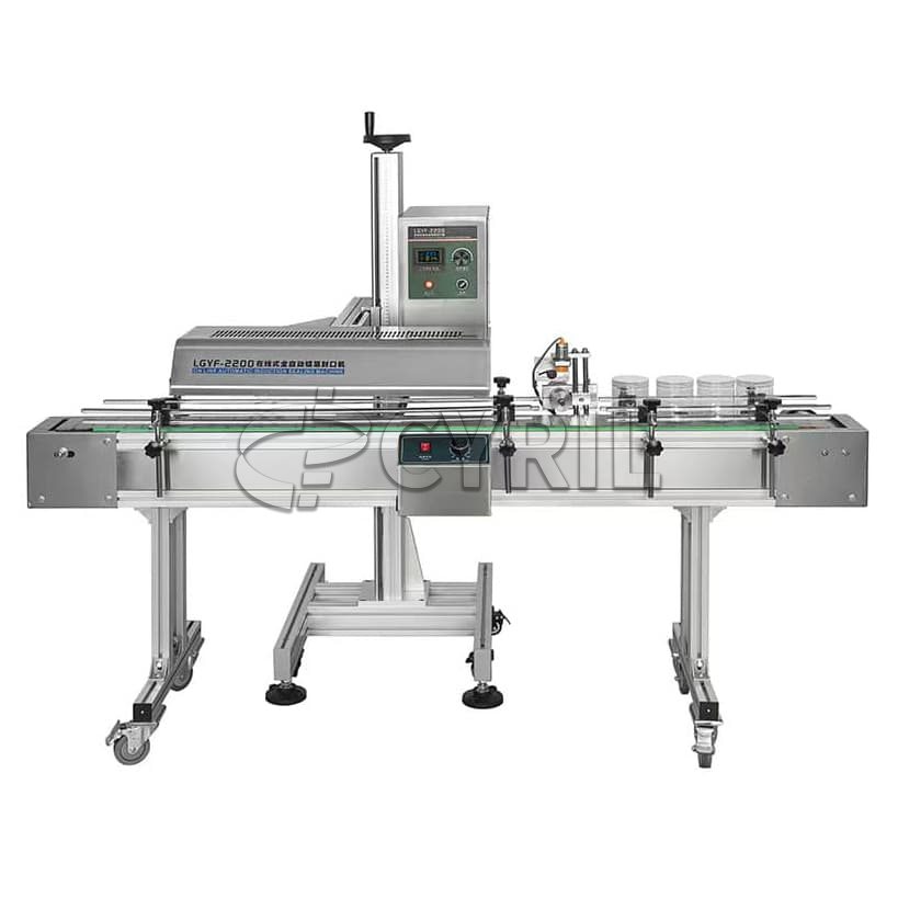 Air-cooled online aluminum foil sealing machine