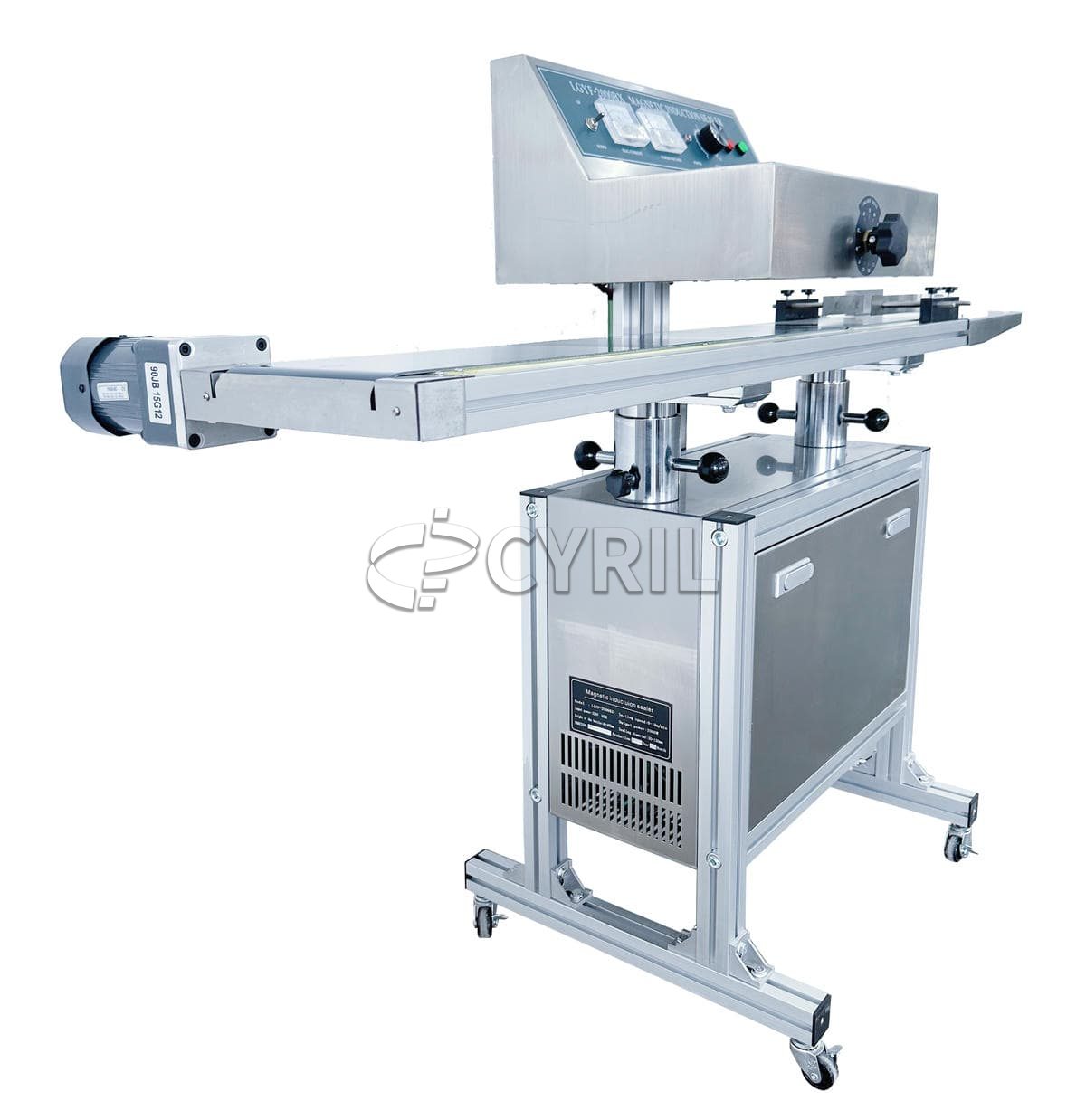 Vertical aluminum foil sealing machine