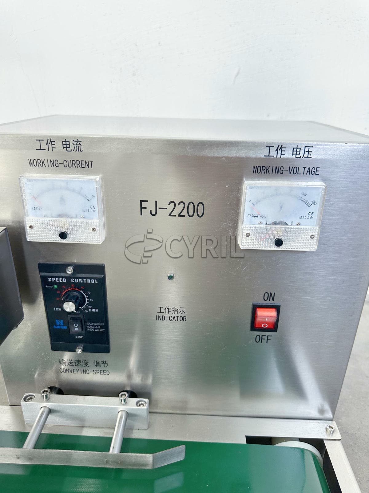 Desktop foil sealing machine