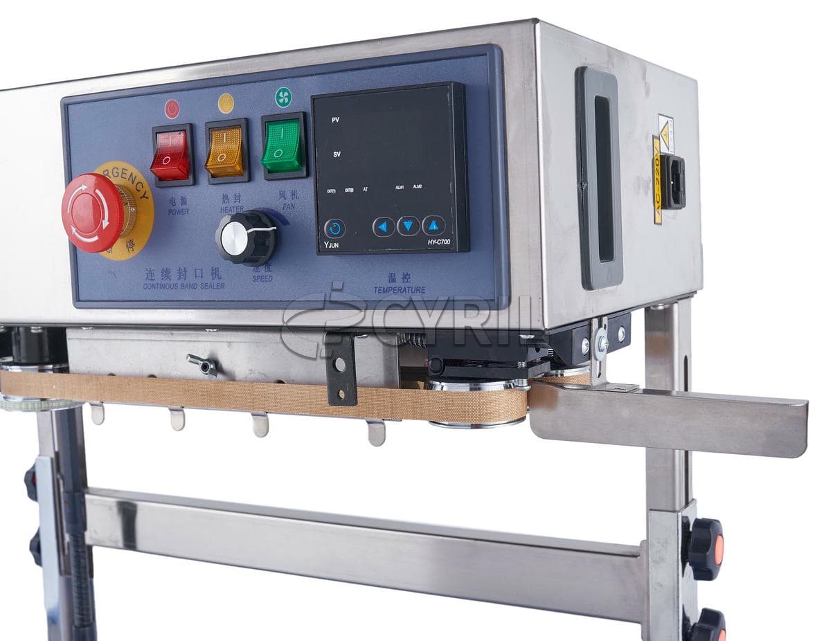 Stainless steel vertical sealing machine