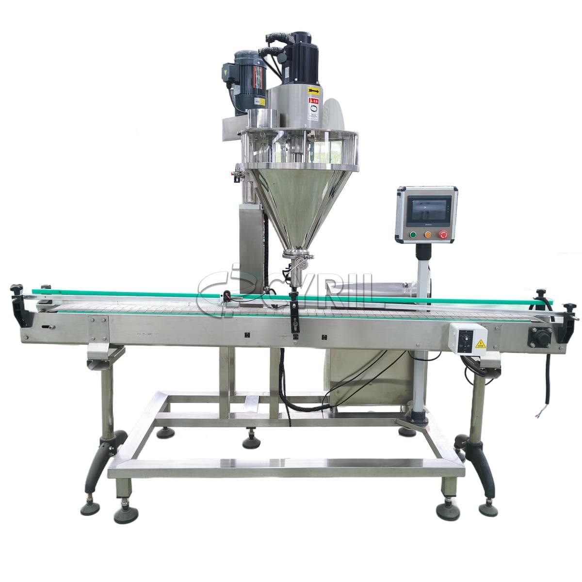 Single head powder filling machine