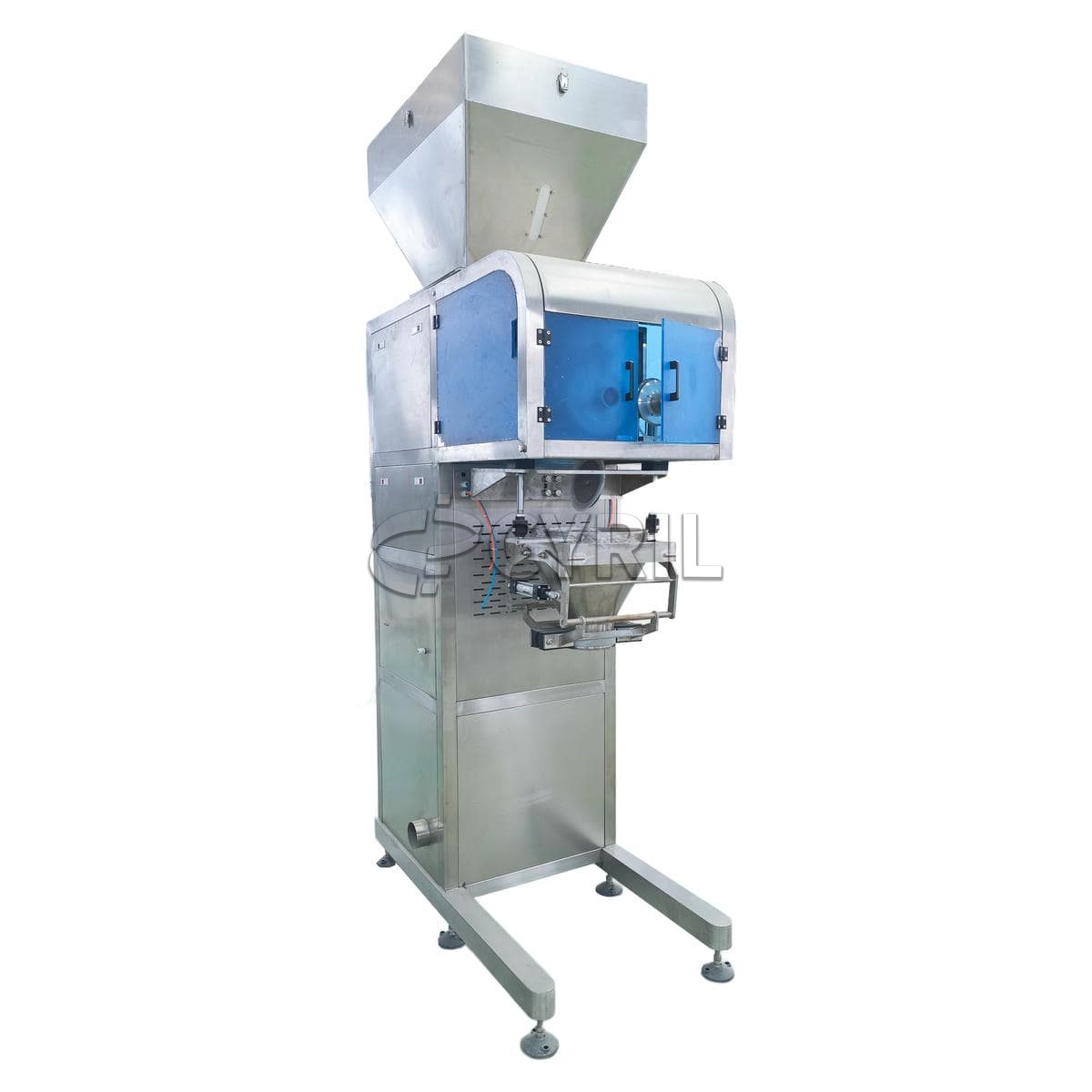 Single head push powder filling machine