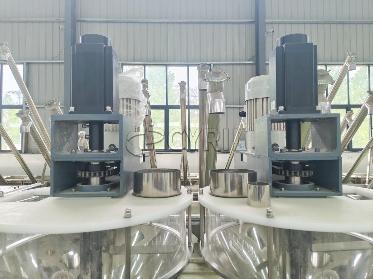 Fully automatic double-head powder filling machine