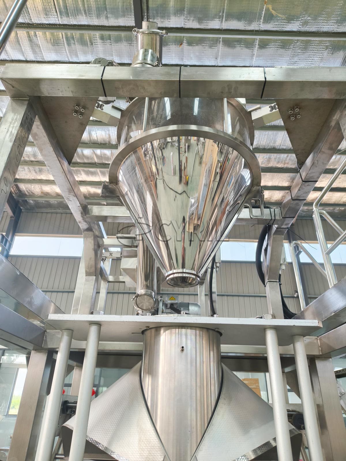 Large powder packaging machine