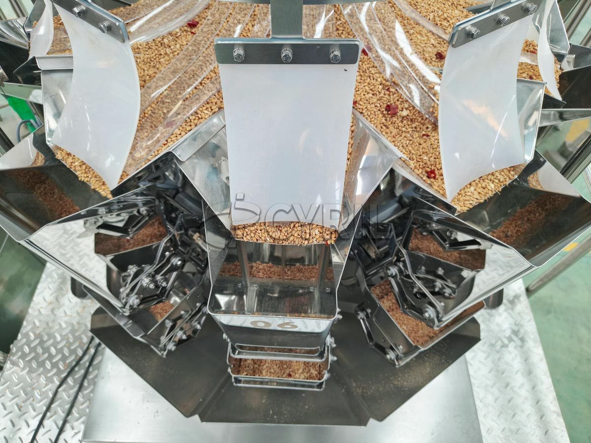 Z font elevator ten-head weighing packaging machine