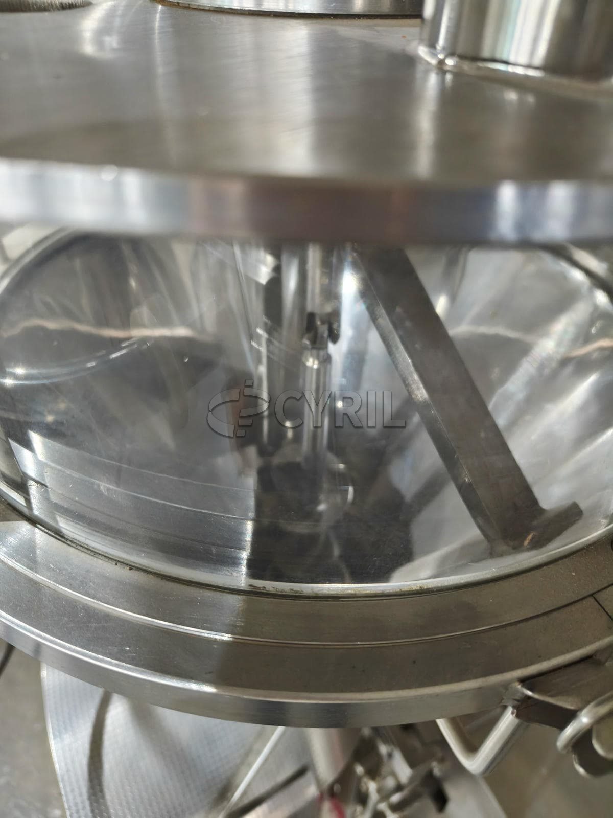 Small direct push powder packaging machine