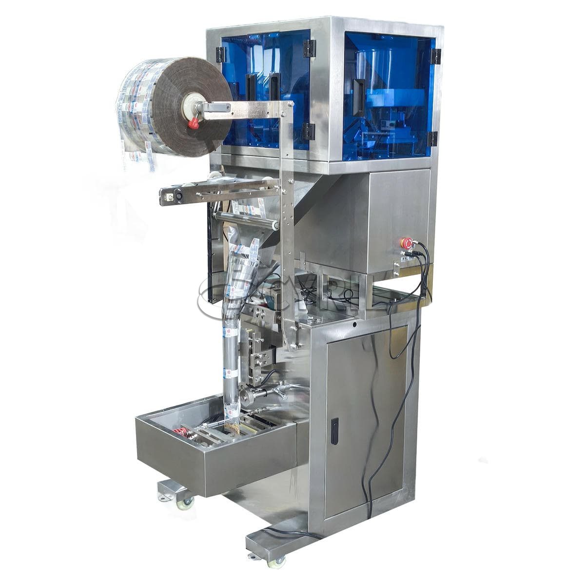 Four-head weighing packaging machine