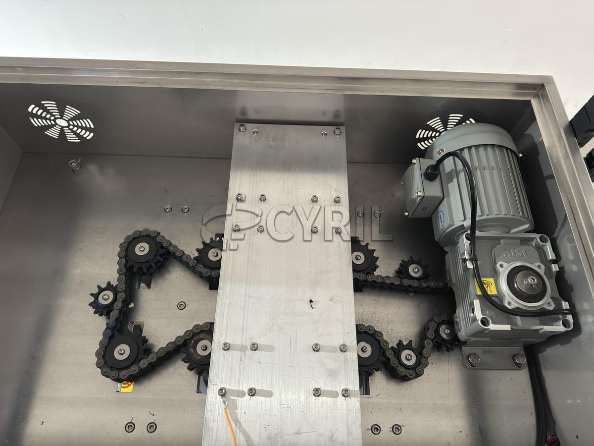 Eight-wheel high-speed capping machine