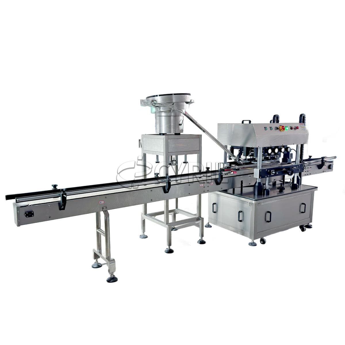 Eight-wheel high-speed capping machine