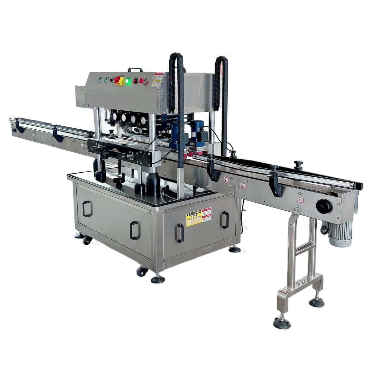 Eight-wheel high-speed capping machine