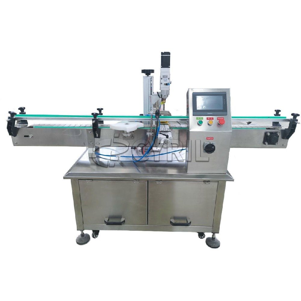 Fully automatic capping and capping machine